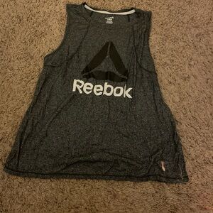 Reebok Charcoal Athletic Tank